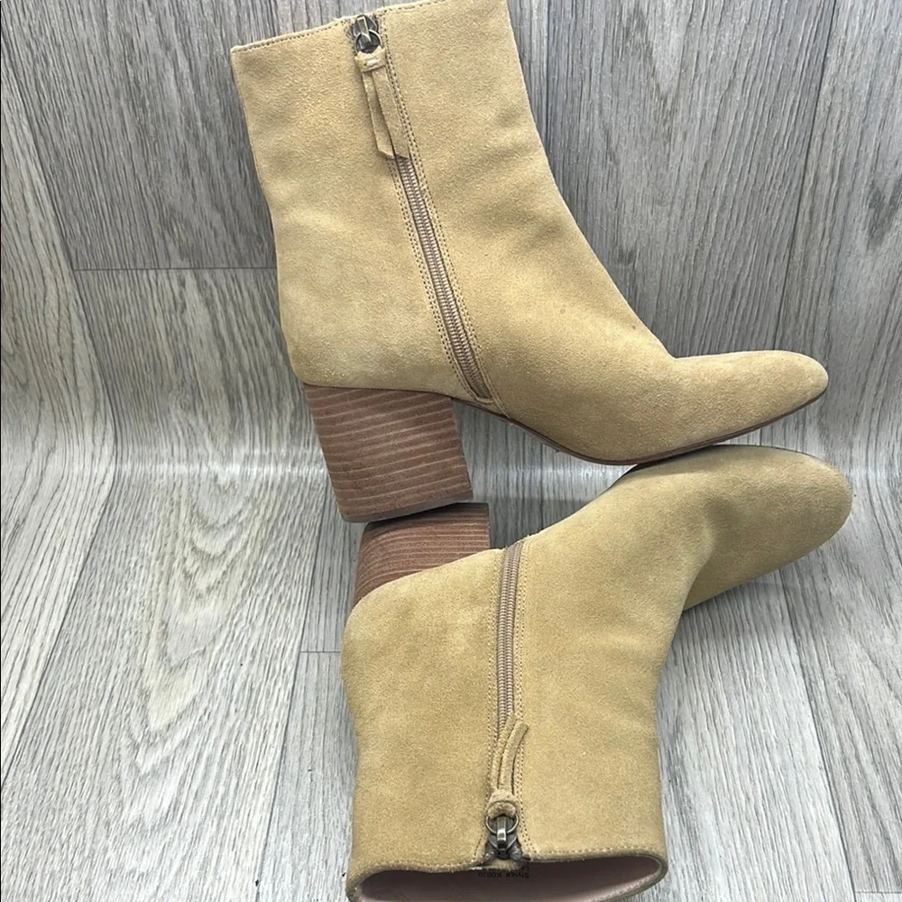 J.Crew Tan Suede Ankle Boots - Picture 10 of 14